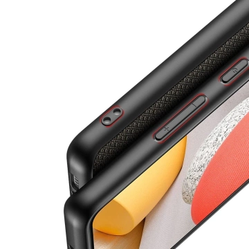 Dux Ducis Fino Schutzhülle mit Nylonbezug für Samsung Galaxy A42 5G grün