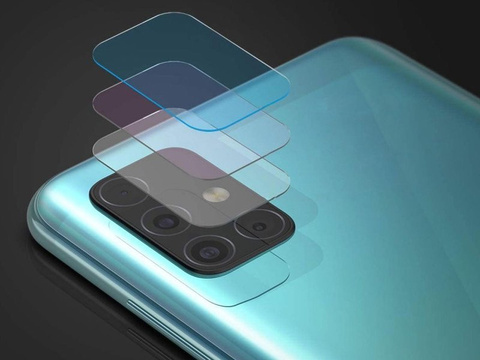 3x Ringke ID Glas für Kameraobjektiv für Samsung Galaxy A51