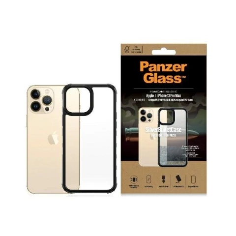 Etui do iPhone 13 Pro Max PanzerGlass ClearCase Antibakterielle Militärqualität