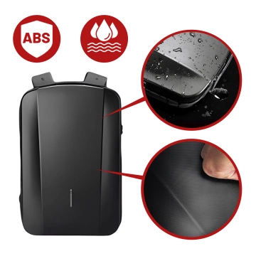 Hülle für Apple iPhone 16 Pro Max Alogy MagSafe Hybrid Matte Case Matte Cover mit Linsenschutz Schwarz
