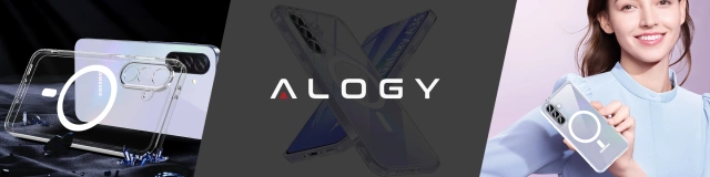 Etui do Samsung Galaxy A36 5G obudowa ochronna na telefon Alogy HybridShield™️ Case Przezroczyste