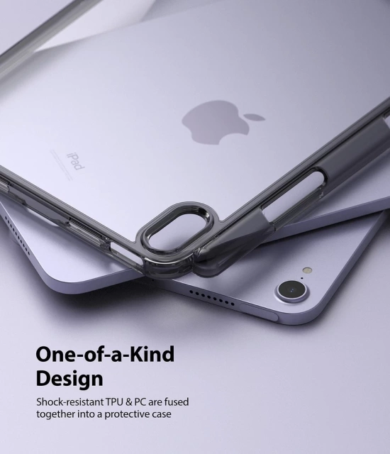 Ringke Fusion etui pokrowiec z żelową ramką iPad mini 2021 czarny (F584R53)