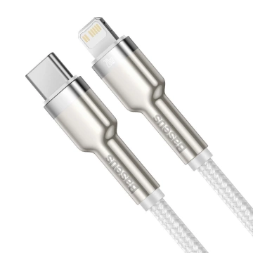 USB-C-zu-Lightning-Kabel Baseus Cafule, PD, 20 W, 2 m (weiß)