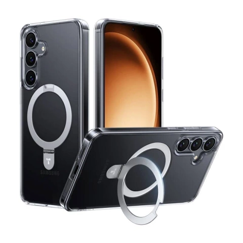 Etui do Samsung Galaxy S25+ Przezroczyste Torras Ostand Series