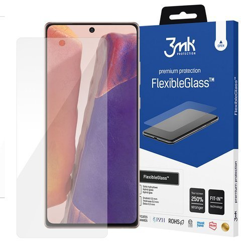 3mk Flexible Glass 7H Hybrid-Schutzglas für Samsung Galaxy Note 20