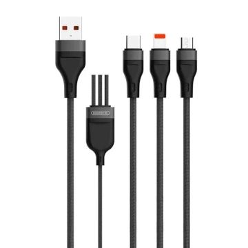 EcoBox Set FM Transmitter Bluetooth 2xUSB PD 20W 3in1 USB Kabel Schwarz