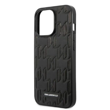 Etui Karl Lagerfeld KLHCP13XMNMP1K für iPhone 13 Pro Max 6,7" Hardcase Monogram Plaque