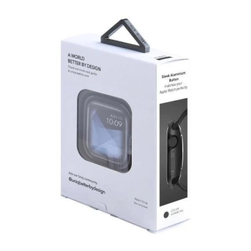 UNIQ-Hülle für Valencia Apple Watch Series 4/5/6 / SE 40 mm. grau / gunmetal grau