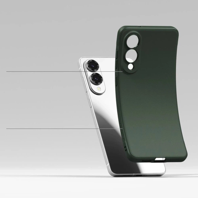 Samsung Galaxy S25 Edge Hülle Ringke Onyx Grün Militärqualität