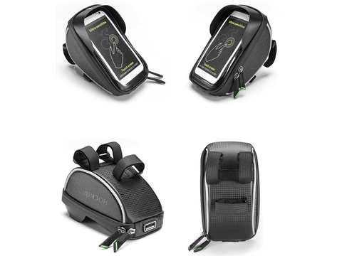 Pouch Fahrradtasche Handyhalter RockBros 010-4BK Schwarz