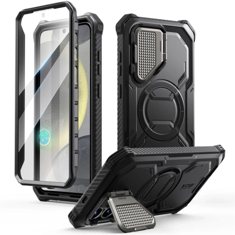 Etui für Samsung Galaxy S25 Plus Supcase i-Blason ArmorBox Mag MagSafe Schwarz