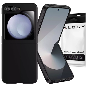 Hülle für Samsung Galaxy Z Flip 6 Alogy Thin Case Schutzhülle mattschwarz
