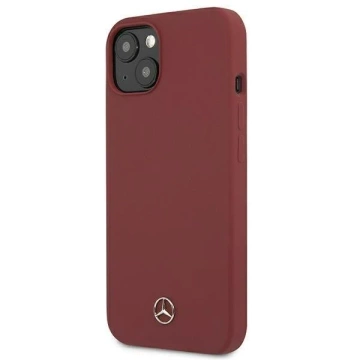 Etui ochronne Mercedes MEHCP13MSILRE do Apple iPhone 13 6,1" czerwony/red hardcase Silicone Line