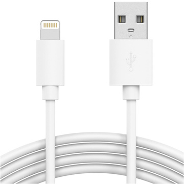 Alogy 1m Fast Charge USB zu Lightning Kabel iPhone Ladekabel 20W weiß