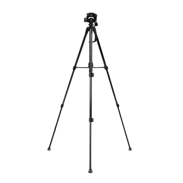 Statyw Puluz Tripod z głowicą 3D 360° + uchwyt na telefon PU3096B