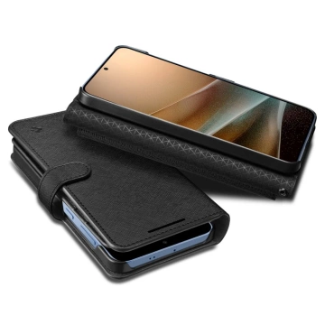 Etui für Samsung Galaxy S25 Plus Black Spigen Wallet "S"