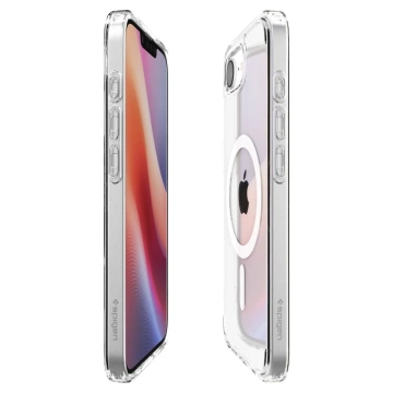 Etui Spigen Ultra Hybrid Mag MagSafe für iPhone 16E Weiß