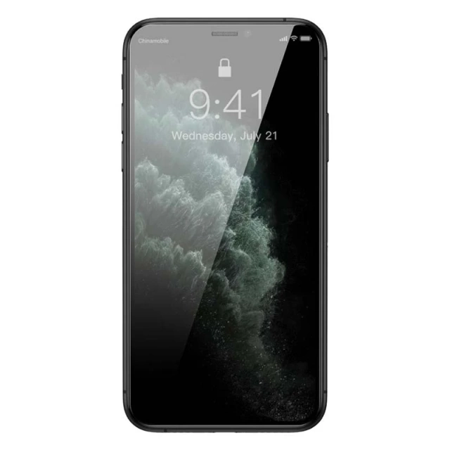 Gehärtetes Glas mit 0,3 mm Baseus Blickschutzfilter für iPhone XR / 11
