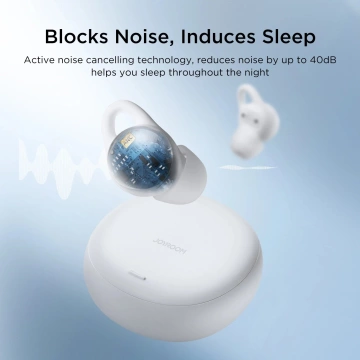 TWS Joyroom JR-TS2 Cozydots Series ANC Bluetooth 5.3 Kopfhörer – Weiß