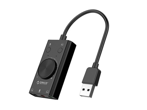 Orico USB 2.0 externe Soundkarte, 10 cm