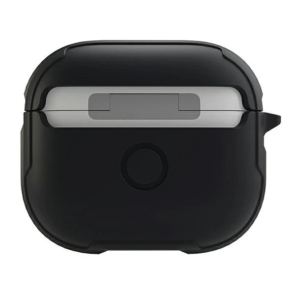 Etui ochronne na słuchawki UNIQ etui Valencia do Apple AirPods 3 czarny/midnight black Antimicrobial
