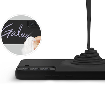 Etui ochronne do telefonu Alogy Thin Soft Case do Samsung Galaxy S22 Czarne