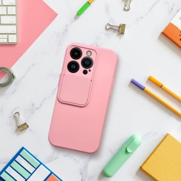 SLIDE-Hülle für Apple IPHONE 13 Pro hellrosa