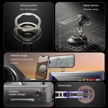 Magnetische Autohalterung Forcell IronSecure MagSafe Metal