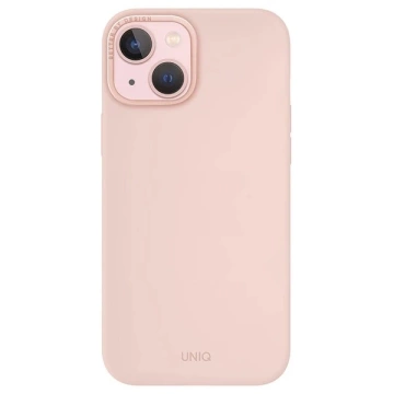Etui do iPhone 15 UNIQ Lino Hue MagSafe Różowe