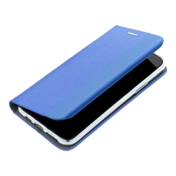 SENSITIVE Book Case für Samsung Galaxy S25 Blau Stand 360