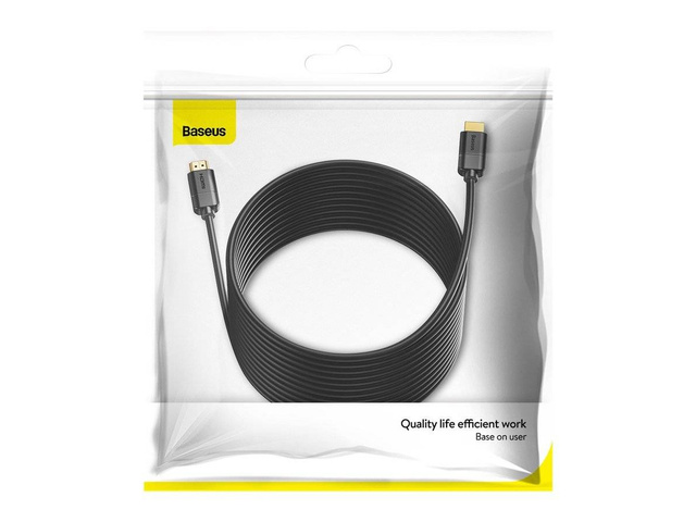 Kabel HDMI 2.0 Baseus 4K 30Hz 3D HDR 18Gbps 8m