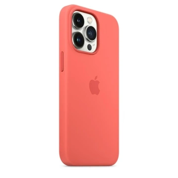 Oryginalne Etui ochronne na telefon Apple MM2E3ZM/A do Apple iPhone 13 Pro / 13 6,1" MagSafe róż pomelo/pomelo pink Silicone Case