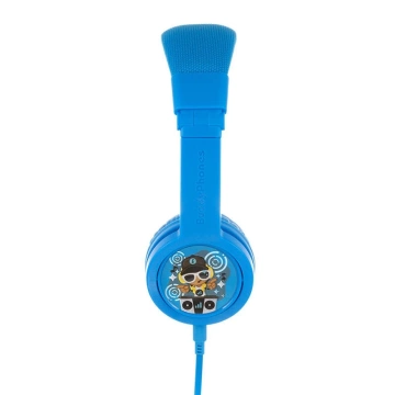 BuddyPhones Explore Plus kabelgebundene Kopfhörer für Kinder (blau)