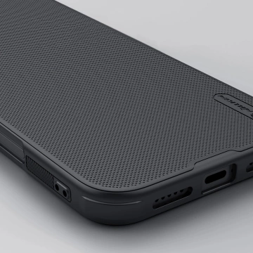 iPhone 16 Hülle Nillkin Shield Pro Magnethülle Schwarz