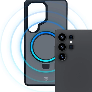 Etui do Samsung Galaxy S25 Ultra 3mk Smoke Case Mag