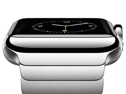 Bransoleta Alogy Edelstahl für Apple Watch 38/40/41mm Schwarz