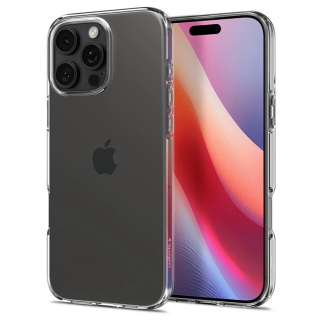 Etui + Szkło do iPhone 16 Pro Max Spigen Liquid Crystal obudowa na telefon
