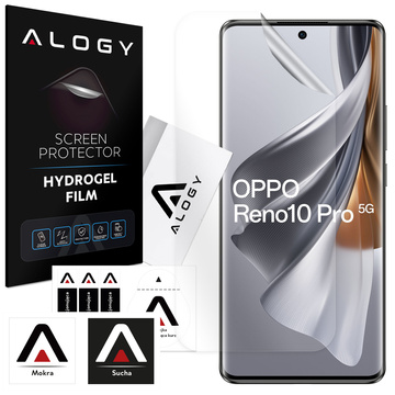 Folia Hydrożelowa do Oppo Reno 10 Pro 5G ochronna na telefon na ekran Alogy Hydrogel Film