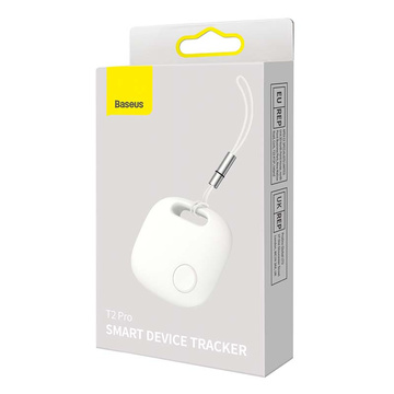 Baseus T2 Pro Bluetooth-Tracker mit Umhängeband (weiß)