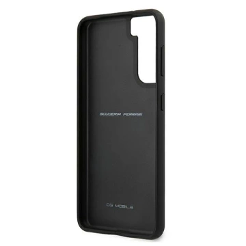 Etui für das Telefon Ferrari Hardcase für das Samsung Galaxy S21 Plus czerwony/red hardcase Off Track Leather Nylon Stripe