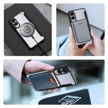 Etui Ochronne do Samsung Galaxy S25 Edge Dux Ducis Skin X Pro MagSafe Black