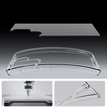 Etui für Samsung Galaxy S25 Ultra Spigen Ultra Hybrid Crystal Clear