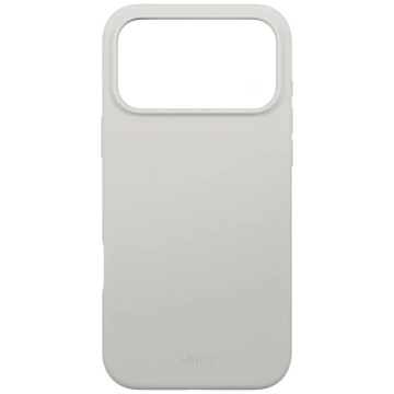 Etui Ochronne do iPhone 17 Pro Max UNIQ Lino Magclick Light Grey
