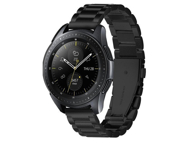 Bransoleta pasek Spigen Modern Fit Band für Galaxy Watch 42 mm Schwarz