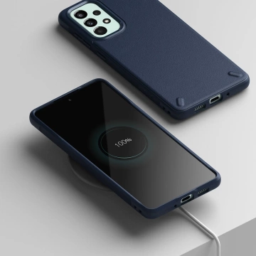 Ringke Onyx strapazierfähige Hülle für Samsung Galaxy A73 marineblau