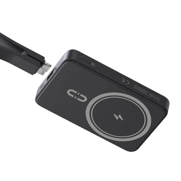 Powerbank Romoss WMS10 10000mAh 30W, czarny – Ładowanie magnetyczne i szybkie ładowanie