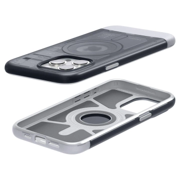 Etui Spigen Classic C1 Mag für MagSafe für iPhone 15 Pro Max Graphit