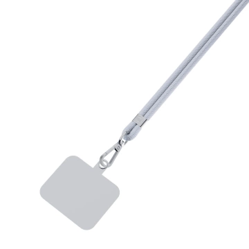 Universelles Smartphone-Lanyard 3mk EasyClip Grey (Silber)