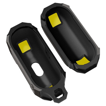 Etui Spigen Tough Armor macht Apple AirPods 3 Gunmetal