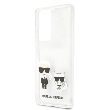 Karl Lagerfeld KLHCS21LCKTR S21 Ultra G998 Hartschalenkoffer Transparent Karl